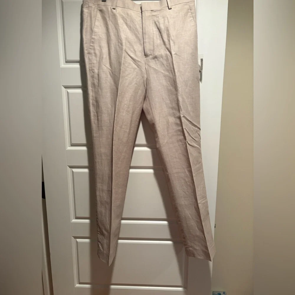 NWT Perry Ellis Linen Dress Slacks